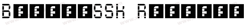 BeaconSSK Regular字体转换